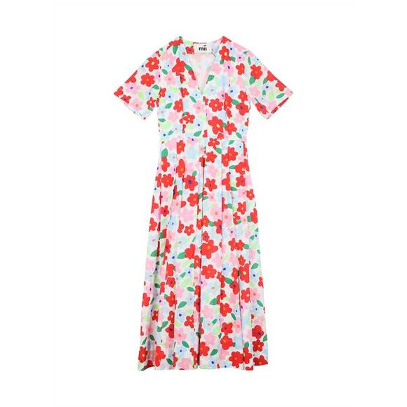 NEW MII COLLECTION women's lilou dress in printemps - Picture 1 of 1